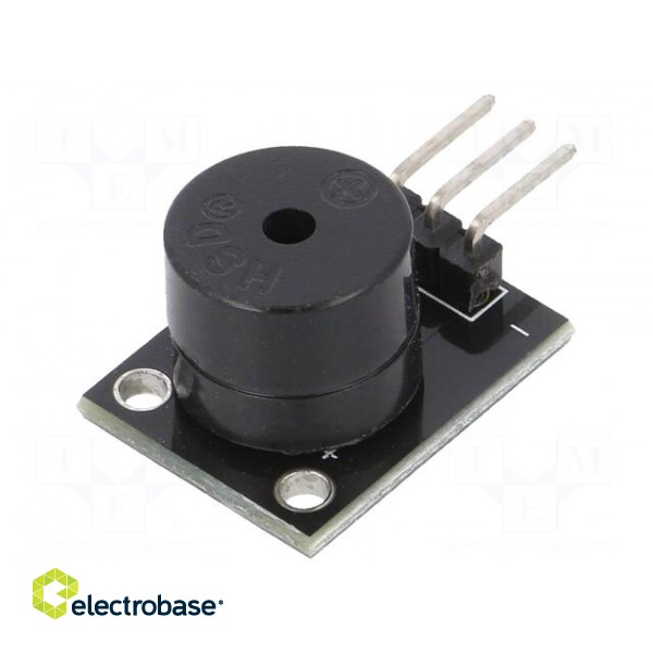 Module: signalling device | buzzer | 5VDC | 20x15x13mm