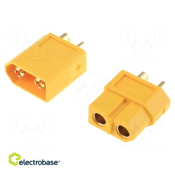 Robot.access: power connector | Colour: yellow | PIN: 2 | 65A image 1