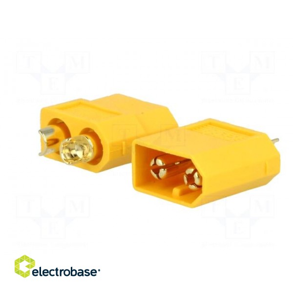 Accessories: power connector | yellow | PIN: 2 | 65A image 2