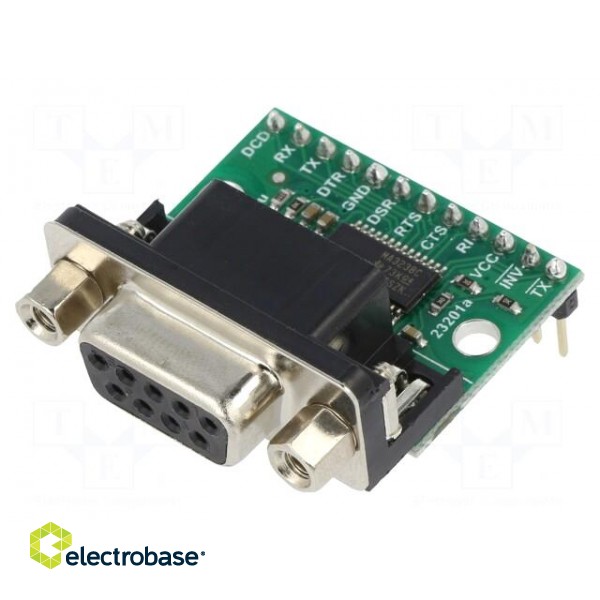 Module: converter | D-Sub 9pin,pin strips | Interface: GPIO,RS232 фото 1