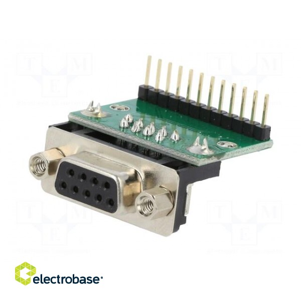 Module: converter | D-Sub 9pin,pin strips | Interface: GPIO,RS232 paveikslėlis 2