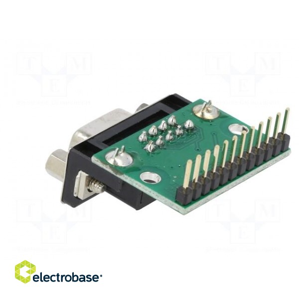 Module: converter | D-Sub 9pin,pin strips | Interface: GPIO,RS232 paveikslėlis 4
