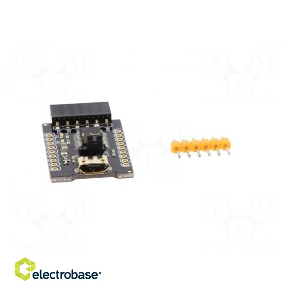 Module: converter | RS232 | FT232RL | pin strips,USB | 3.3÷5VDC image 9