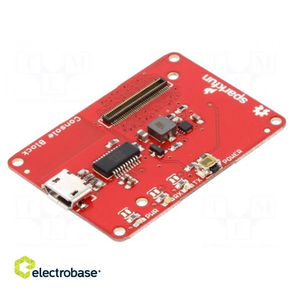 Module: converter | USB-UART | FT231X | USB B micro | 4VDC фото 1