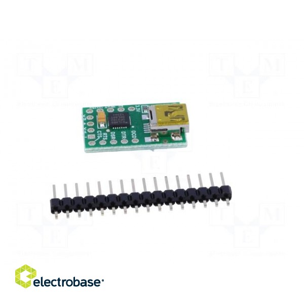 Module: converter | USB-UART | USB B mini | 5VDC | 921.6kbps image 7