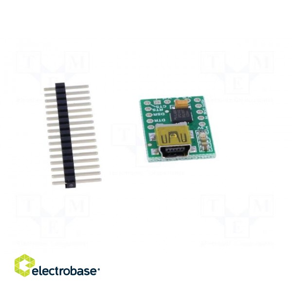 Module: converter | USB-UART | USB B mini | 5VDC | 921.6kbps image 9
