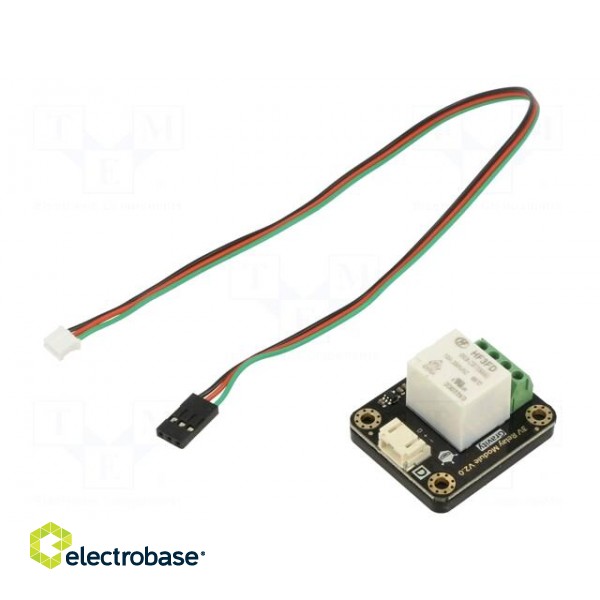 Module: relay | Ch: 1 | 2.8÷5.5VDC | max.35VAC | 10A | Uswitch: max.30VDC