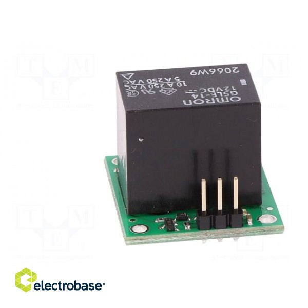 Module: relay | Ch: 1 | 12VDC | max.250VAC | 10A | Uswitch: max.125VDC image 5