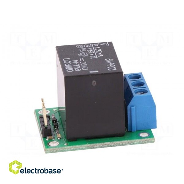 Module: relay | Ch: 1 | 12VDC | max.250VAC | 10A | Uswitch: max.125VDC image 7