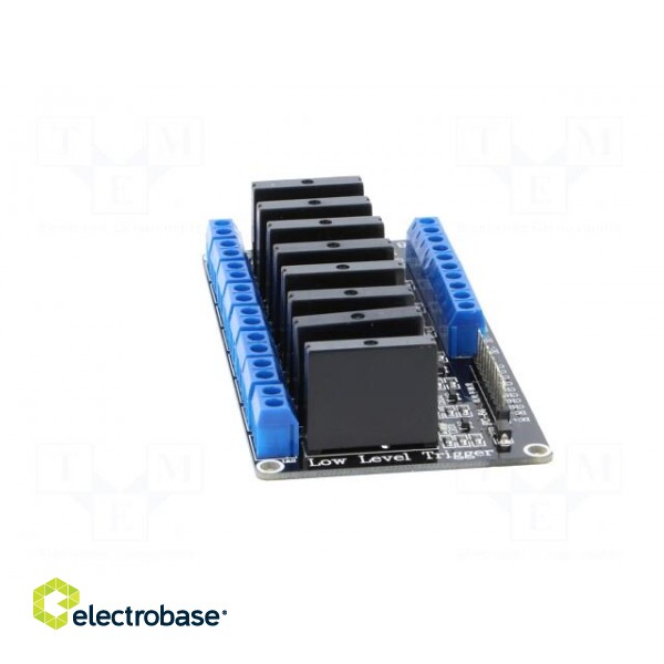 Module: relay | solid state relay | Channels: 8 | 5VDC | max.240VAC | 2A image 5
