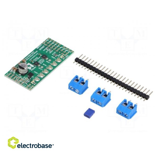 DC-motor driver | 50kHz | PWM | Icont out per chan: 1.7A | 4.5÷36V