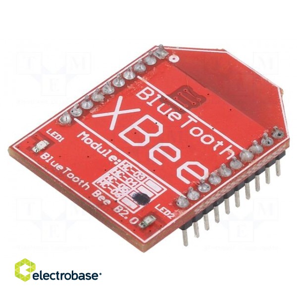 Module: Bluetooth | Bluetooth | 3.3VDC | XBee фото 1