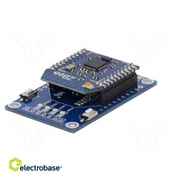 Module: communication | ZigBee | 2÷6VDC | UART | CC2530F256RHAR image 6