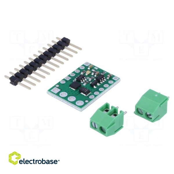 Module: controller | wireless | 2.5÷16VDC | RC | module,connectors paveikslėlis 1