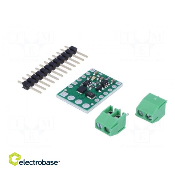 Module: controller | wireless | 2.5÷16VDC | RC | module,connectors paveikslėlis 2
