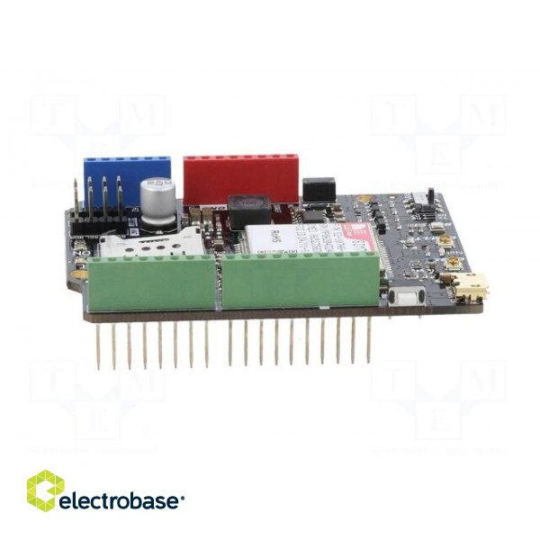 Module: GSM | shield | Arduino | -40÷85°C | Band: B12,B13,B2,B4 image 3