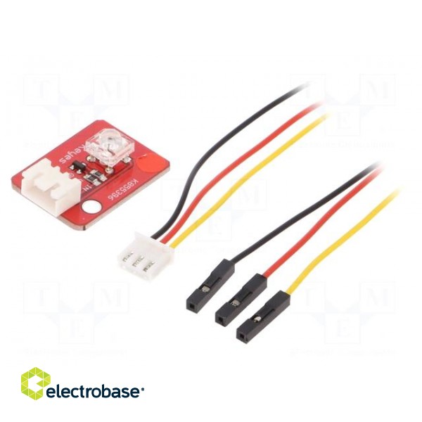 Module: LED | 2÷2.5VDC | Dim: 31x21mm | Application: ARDUINO | ØLED: 5mm