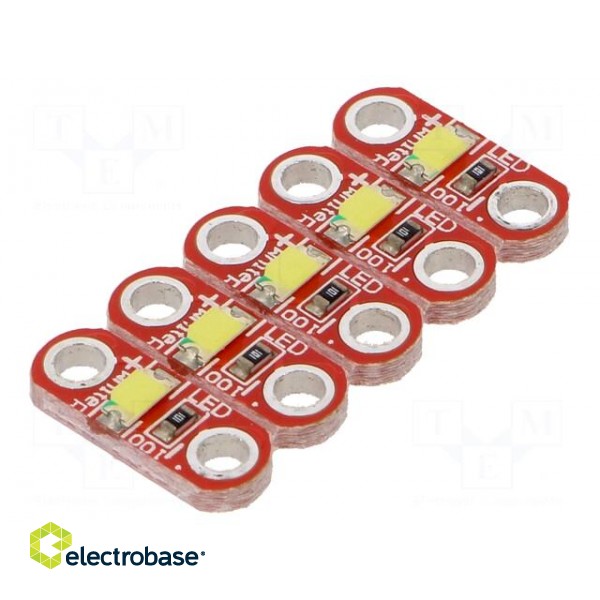 Module: LED | 3÷5VDC | 12.7x5.2mm | Arduino | 0.04A | Colour: white