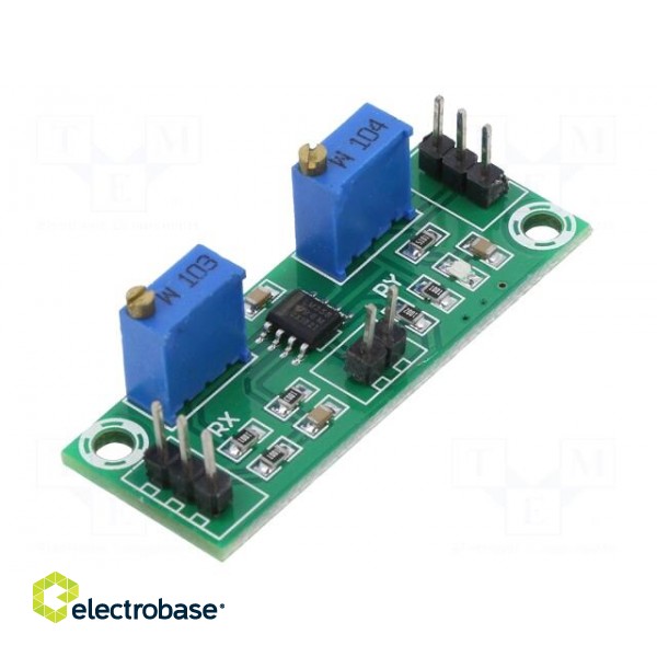 Module: operational amplifier | low voltage | 3.5÷24VDC | LMV358
