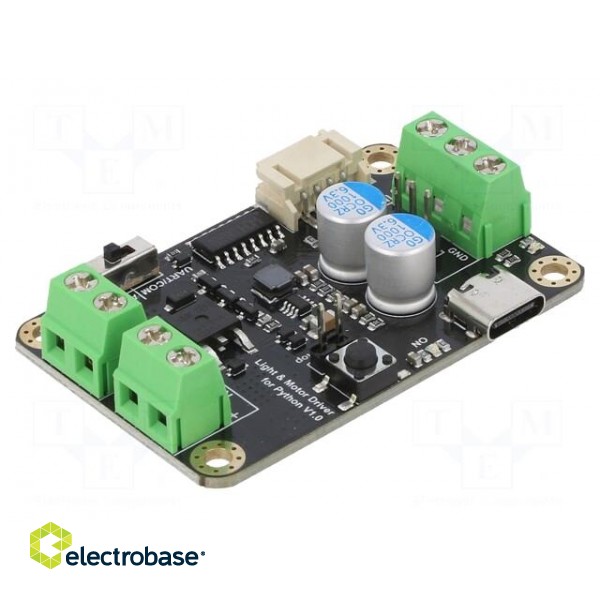 Module: PWM controller | Python control,UART,USB | Imax: 10A | Ch: 1 paveikslėlis 1