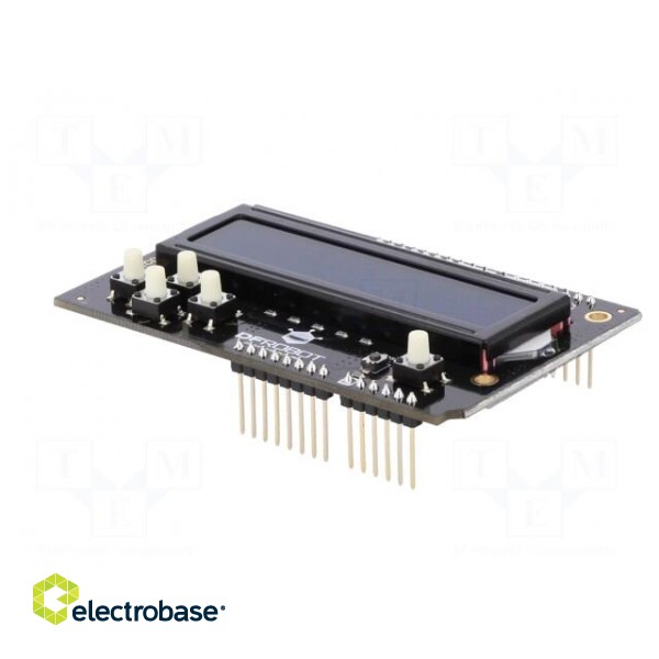 Display: LCD | 16x2 | 87x52x14.8mm | LED | Interface: I2C | pin strips image 4