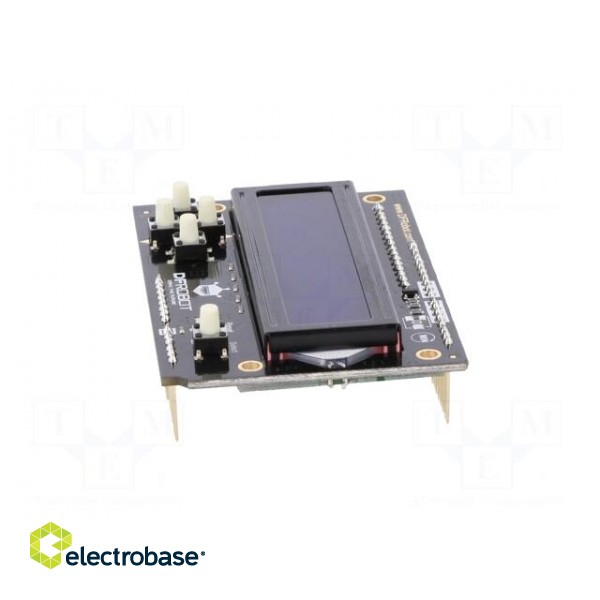 Display: LCD | 16x2 | 87x52x14.8mm | LED | Interface: I2C | pin strips image 5