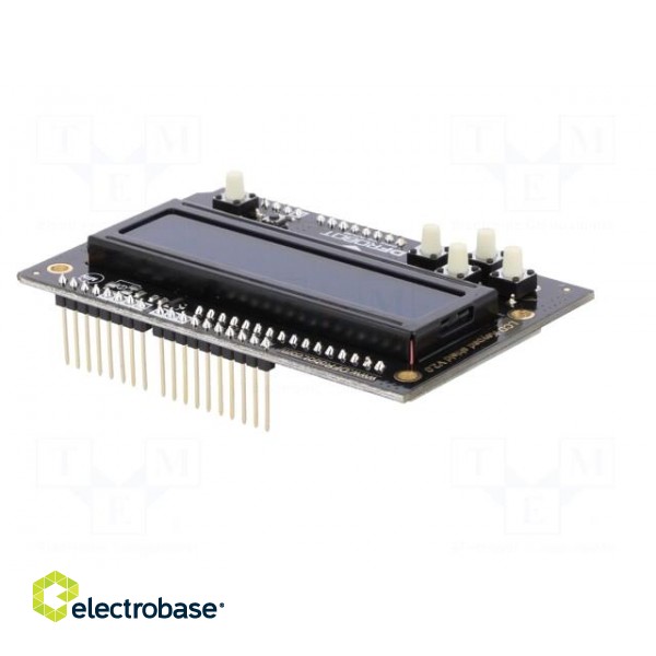 Display: LCD | 16x2 | 87x52x14.8mm | LED | Interface: I2C | pin strips image 8