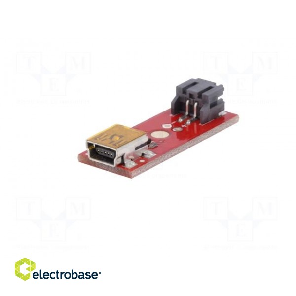Module: Li-Po/Li-Ion charger | 5VDC | USB B micro image 2