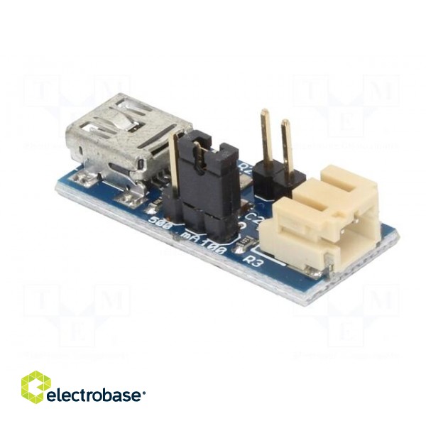 Module: Li-Po/Li-Ion charger | 5VDC | USB B mini фото 4