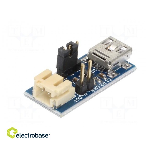 Module: Li-Po/Li-Ion charger | 5VDC | USB B mini фото 6