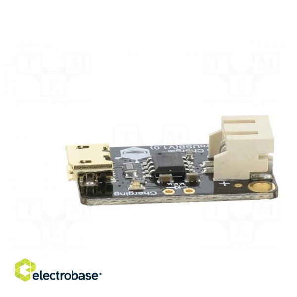 Module: Li-Po/Li-Ion charger | 5VDC | USB micro | TP4056X | 500mA image 3