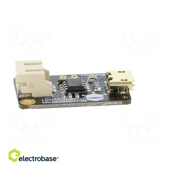 Module: Li-Po/Li-Ion charger | 5VDC | USB micro | TP4056X | 500mA фото 7