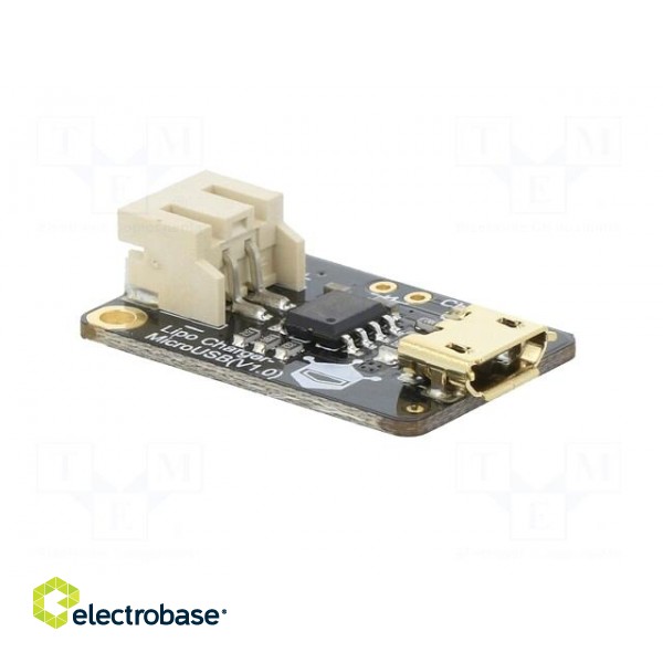 Module: Li-Po/Li-Ion charger | 5VDC | USB micro | TP4056X | 500mA image 8