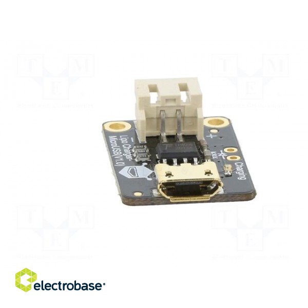 Module: Li-Po/Li-Ion charger | 5VDC | USB micro | TP4056X | 500mA фото 9