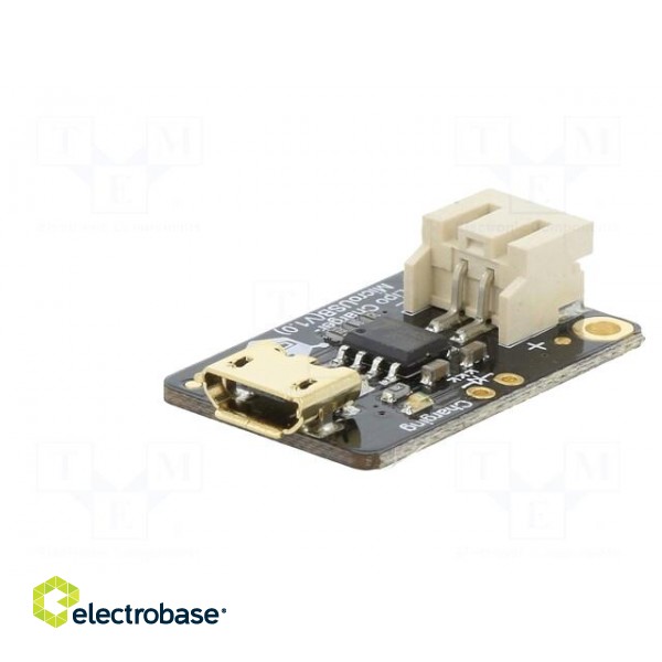 Module: Li-Po/Li-Ion charger | 5VDC | USB micro | TP4056X | 500mA фото 2