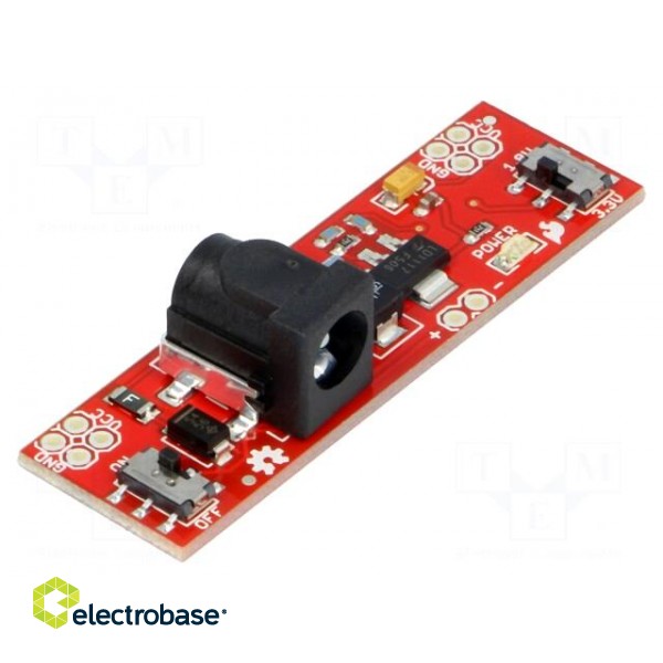 Module: voltage regulator | pin strips | 4÷9VDC | 0.8A image 1