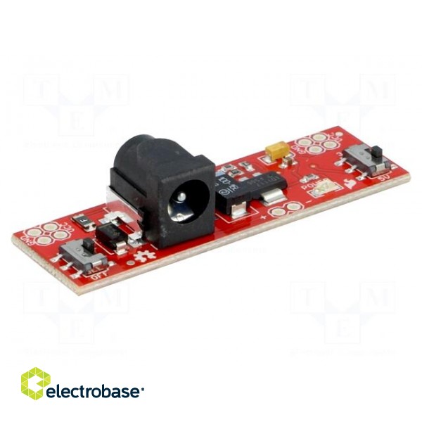 Module: voltage regulator | pin strips | 6÷12VDC | 0.8A image 1