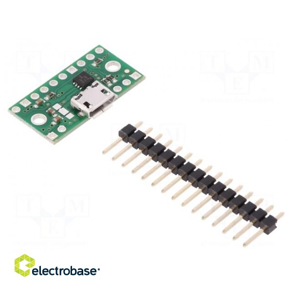 Accessories: power multiplexer | 2A | Ch: 2 | pin header,USB | green
