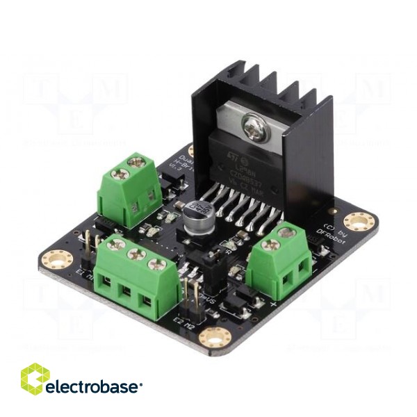 DC-motor driver | analog,PWM | Icont out per chan: 2A | Ch: 2 image 1