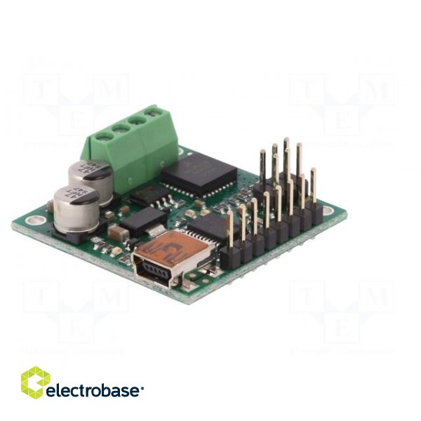 DC-motor driver | MC33926 | 20kHz | PWM,RC,TTL,USB | 3A | Uin log: 4÷5V paveikslėlis 2