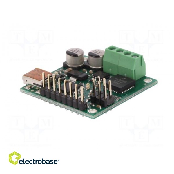 DC-motor driver | MC33926 | 20kHz | PWM,RC,TTL,USB | 3A | Uin log: 4÷5V paveikslėlis 4