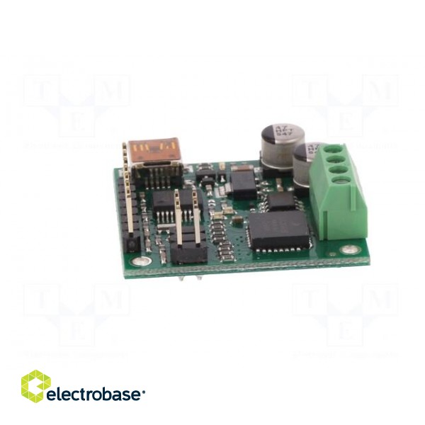 DC-motor driver | MC33926 | 20kHz | PWM,RC,TTL,USB | 3A | Uin log: 4÷5V paveikslėlis 5