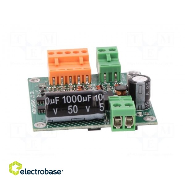 DC-motor driver | PWM,TTL | Icont out per chan: 12A | 12÷36V | Ch: 1 image 6