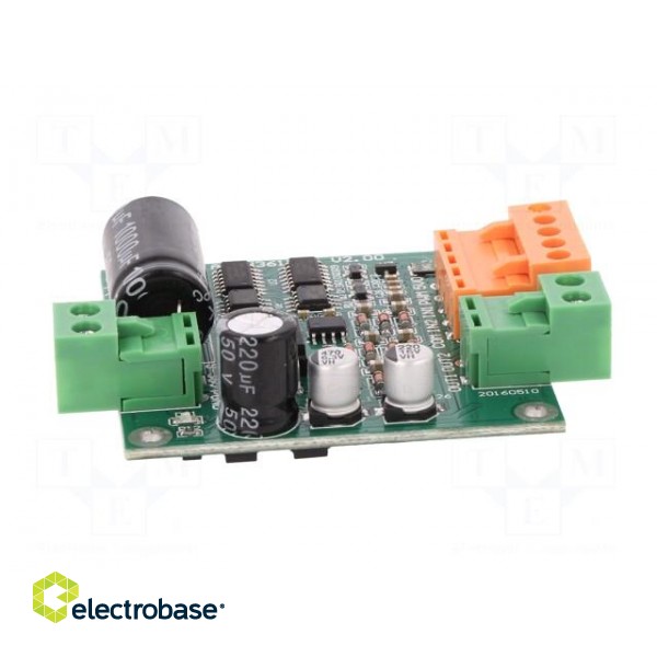 DC-motor driver | PWM,TTL | Icont out per chan: 12A | 12÷36V | Ch: 1 image 8