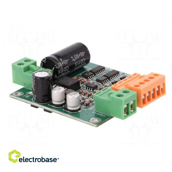 DC-motor driver | PWM,TTL | Icont out per chan: 12A | 12÷36V | Ch: 1 image 9