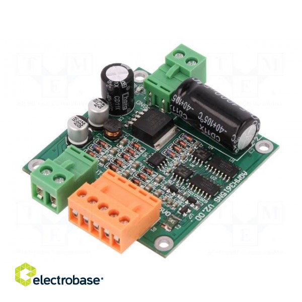 DC-motor driver | PWM,TTL | Icont out per chan: 12A | 12÷36V | Ch: 1 image 1