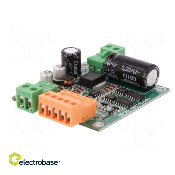 DC-motor driver | PWM,TTL | Icont out per chan: 12A | 12÷36V | Ch: 1 image 3