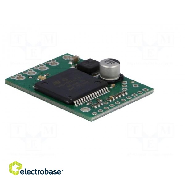 DC-motor driver | VNH5019 | 20kHz | PWM | 12A | Uin mot: 5.5÷24V | Ch: 1 image 4