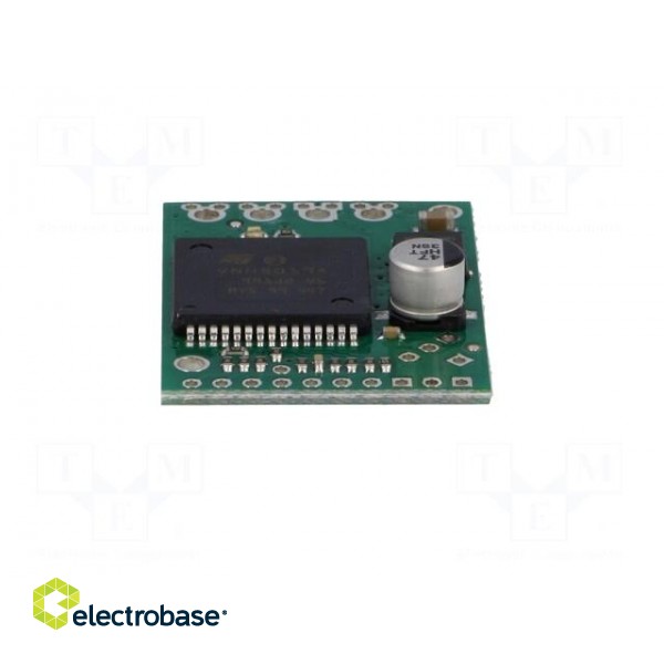 DC-motor driver | VNH5019 | 20kHz | PWM | 12A | Uin mot: 5.5÷24V | Ch: 1 image 5