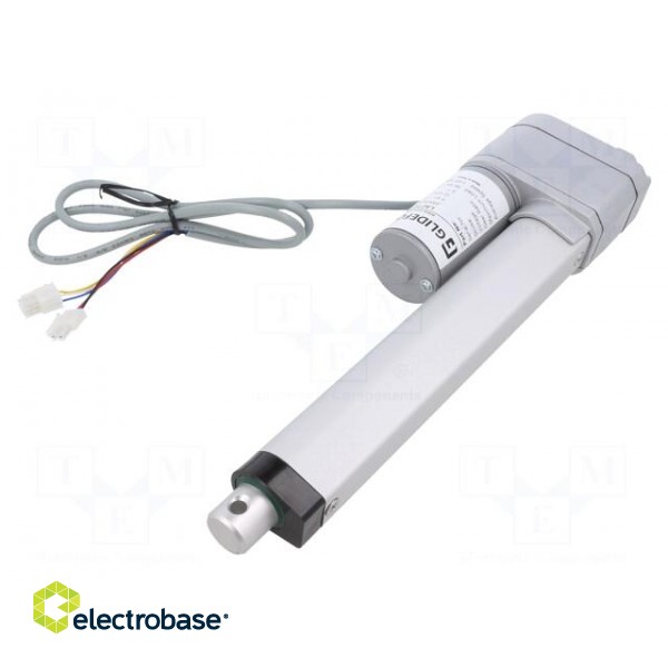 Motor: DC | 12VDC | 7A | 5: 1 | 152.4mm | Features: linear actuator | IP65